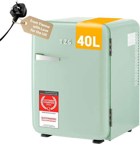Retro mini fridge 40l - mini,